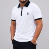 Men's Premium 210 GSM Cord Cotton T-Shirt Front View